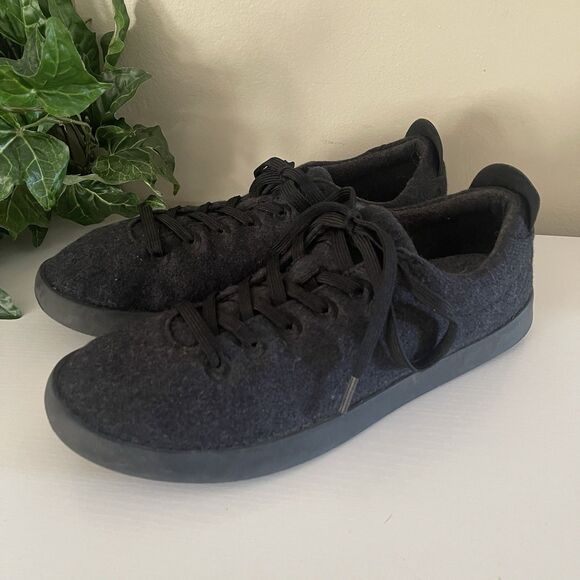 Allbirds Natural Black Wool Pipers Oxfords Shoes Mens 12 Comfort Lace Up Casual - Picture 1 of 8
